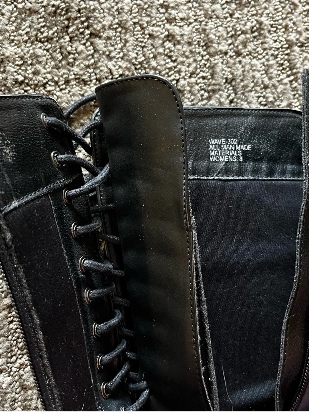 Rare authentic vintage Demonia WAVE-302 mega platform boots, Rave, Festival